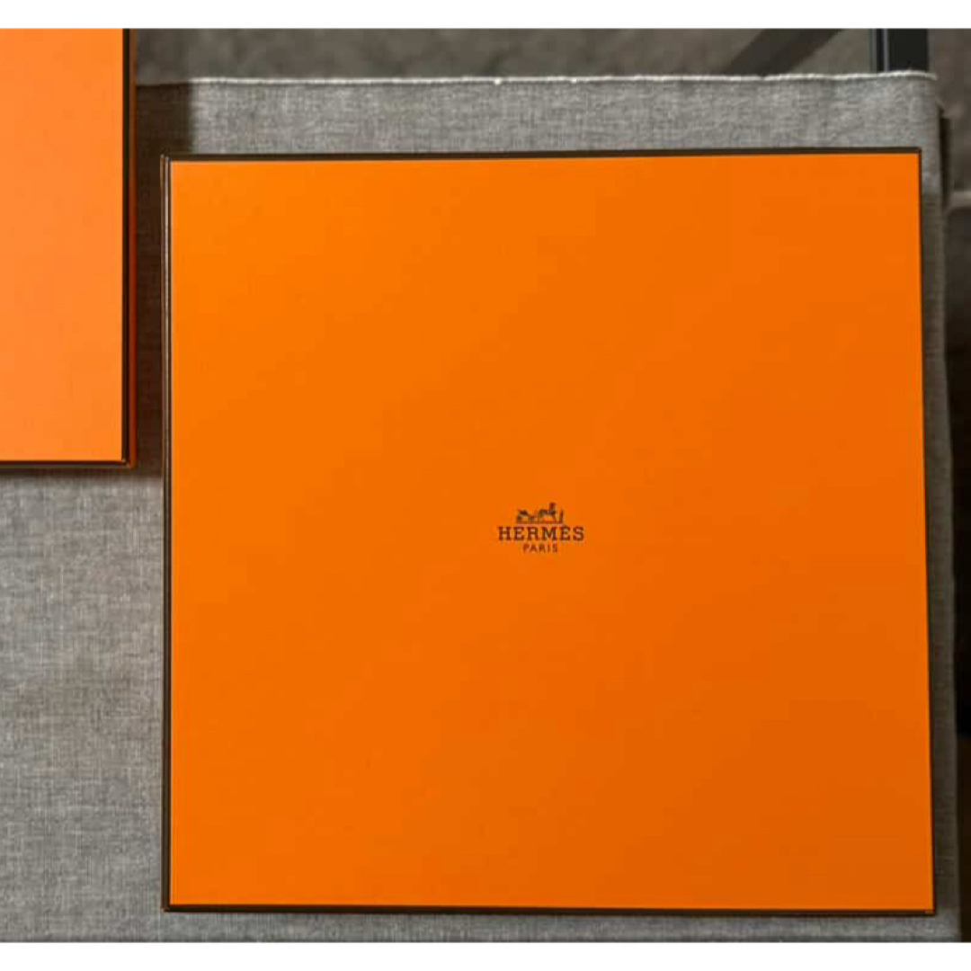 HERMES - H-DECO 陶磁器 皿 ブラック模様 新品未使用 HERMES エルメスH