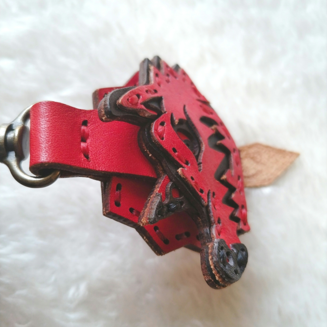 MAN WITH A MISSION - MAN WITH A MISSON FC限定 ロゴキーカバー 本革