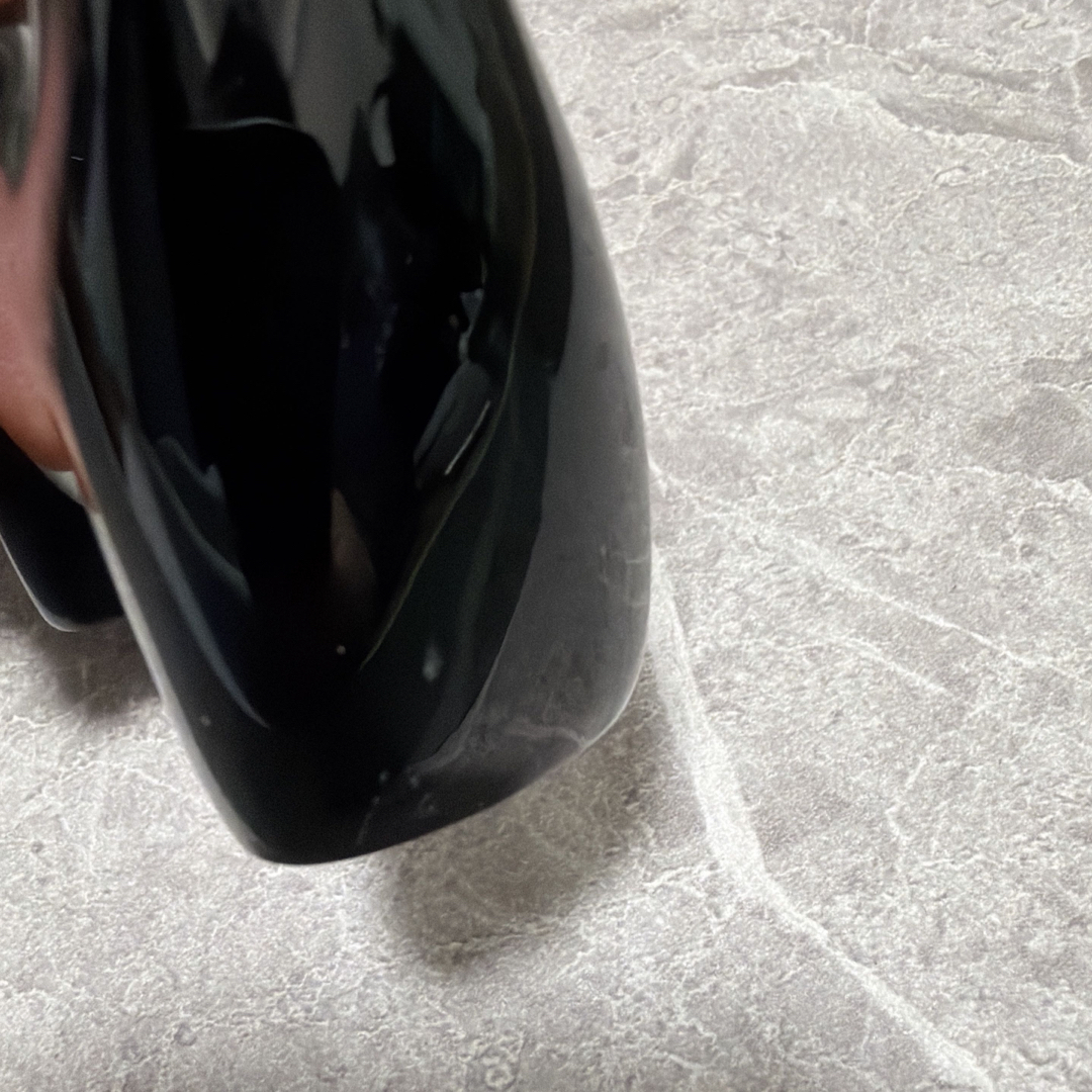 Baccarat - 【希少】バカラ 干支 午 馬 ブラッククリスタル フィギュ