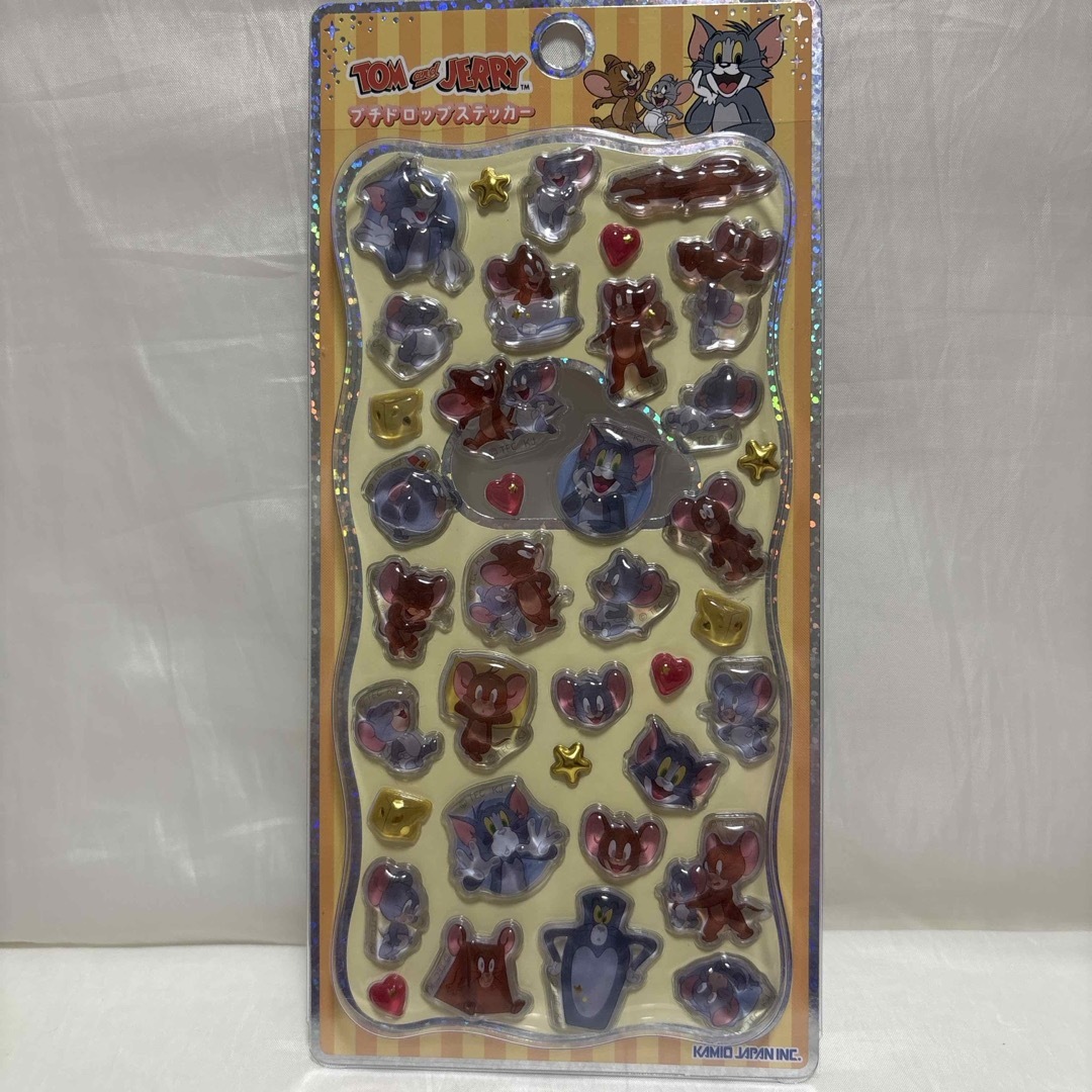 カミオジャパン - プチドロップステッカー パワーパフガールズ トムと