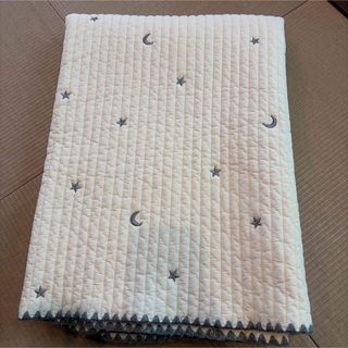 VINTAGE - VHC ゴブラン織 ヴィンテージラグ 赤 メダリオン 両面配色