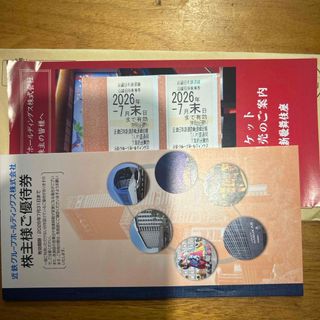 神戸電鉄株主優待乗車証1枚&神戸高速線150円区間2枚土日回数券の通販