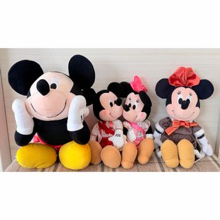 Disney - コストコ ジャンボ ミッキー andミニー ぬいぐるみ