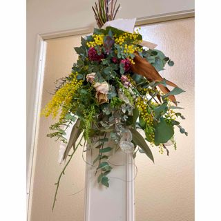 しめ縄飾り2025❁ 正月飾り ドライフラワー しめ縄の通販 by yomo