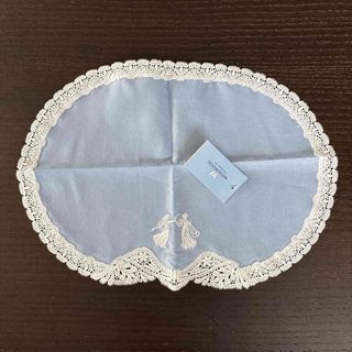 WEDGWOOD - ウェッジウッド テーブルクロス ワイルドストロベリー 白