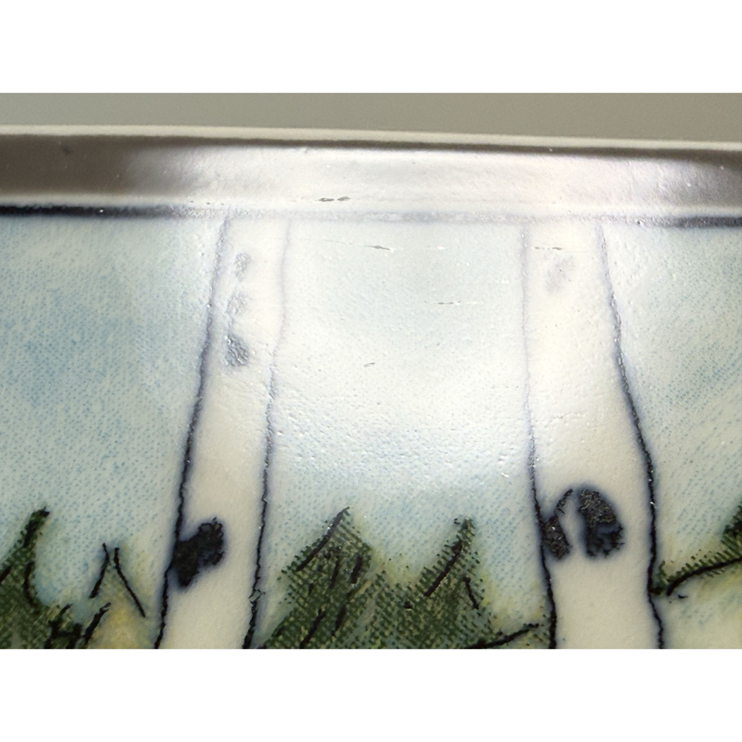 ARABIA - 春の目覚め 1999年 アラビア ヘルヤ 陶板画 Arabiaの通販 by