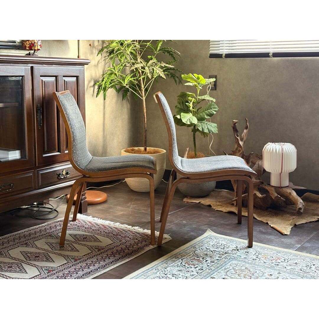 ②オールドカリモク karimoku ヴィンテージチェア ビンテージチェア RZ