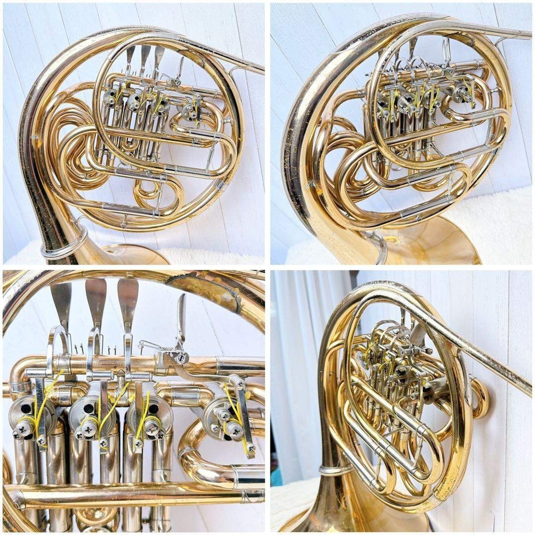 ヤマハ - YAMAHA ヤマハ YHR765G フルダブルホルン マウスピース付きの