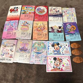 Disney - 使用済 ディズニーリゾートライン フリー切符 35周年 2枚