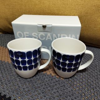 ARABIA - ARABIA フローラ Flora ディナープレート2枚セット 24cmの