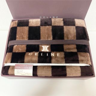 CELINE - 人気 新品 CELINE セリーヌ アクリルニュー マイヤー毛布
