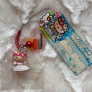 ハローキティ - ご当地キティ【信州長野限定 諏訪御柱祭キティ根付け