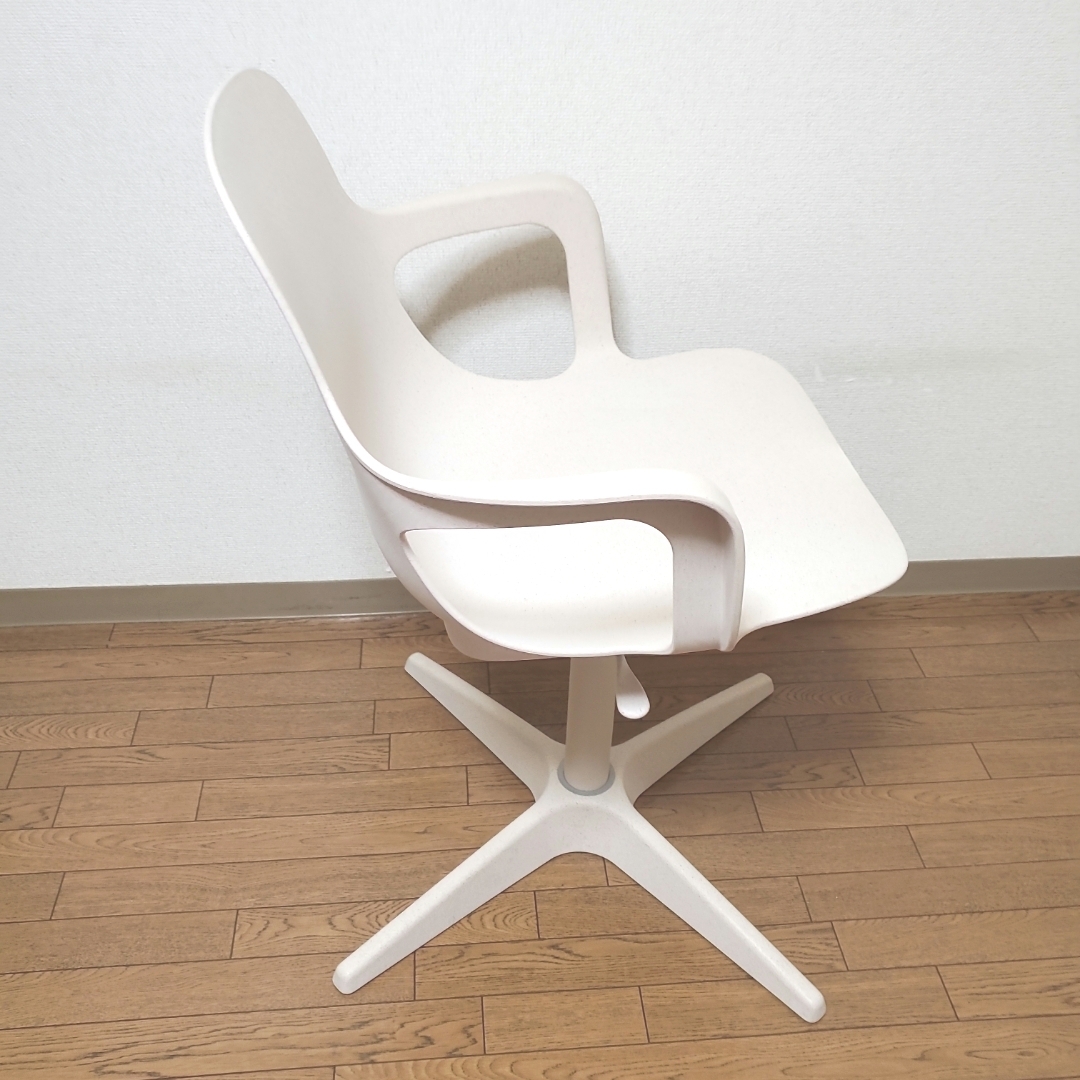 IKEA - IKEA ODGER オドゲル 回転チェア ホワイトベージュ ダイニング