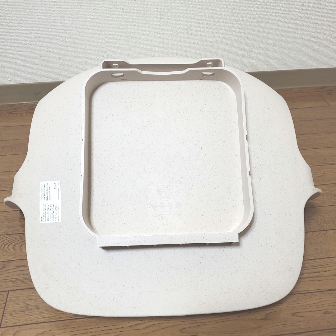 IKEA - IKEA ODGER オドゲル 回転チェア ホワイトベージュ ダイニング