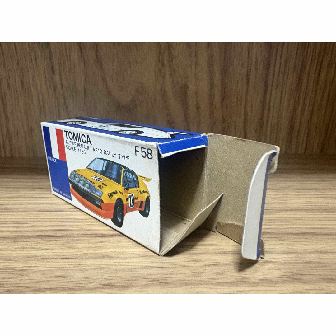 トミカシリーズ - トミカ アルピーヌ ルノー A310 ラリータイプ 青箱
