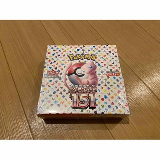 シュリンク未開封】ポケモンカードゲーム 151 BOX 傷有り ポケモン