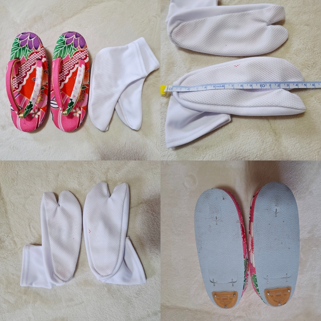 KYOETSU - 極美品【箱つき8点セット】七五三 子供用 花柄 ピンク 着物