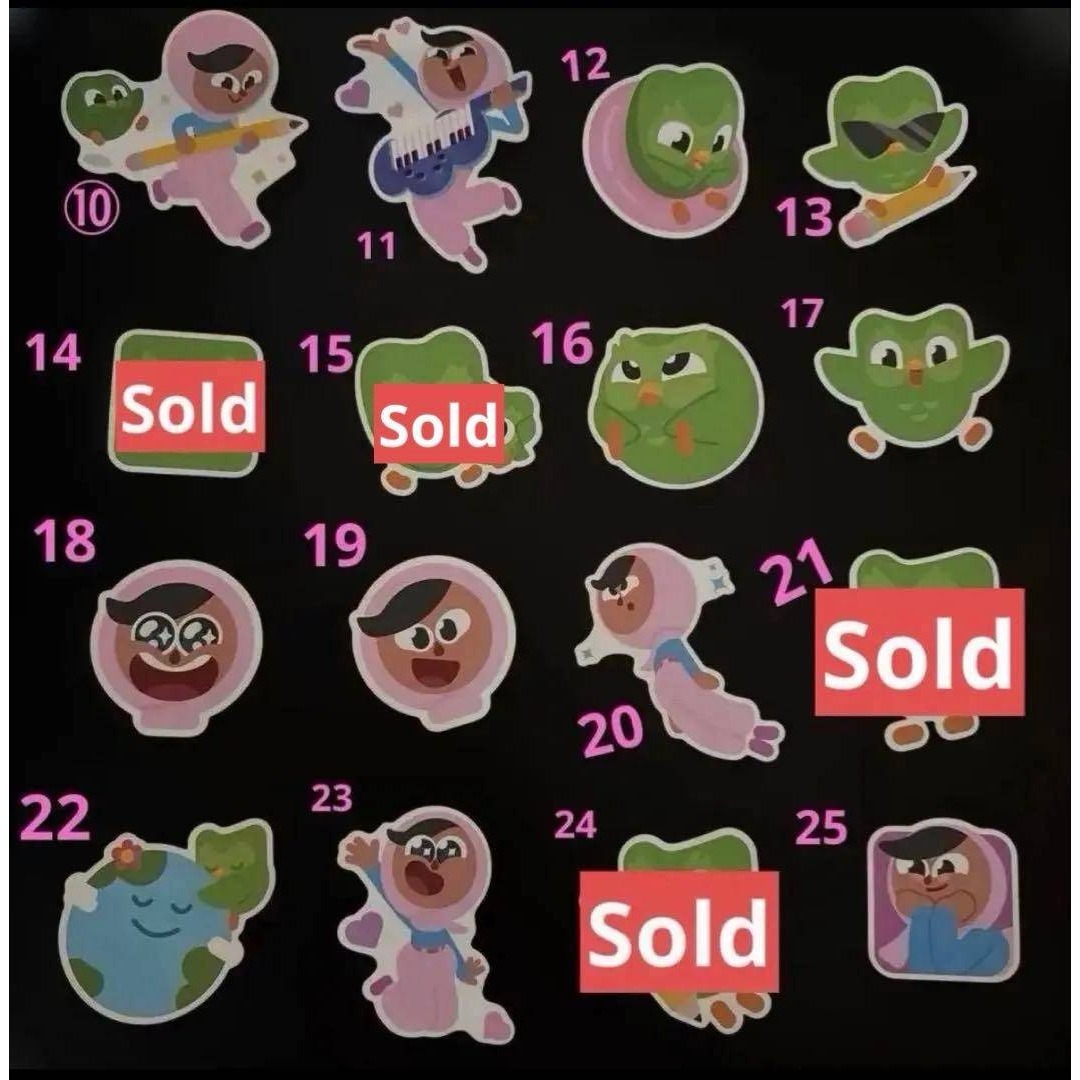 Duolingo ステッカー シール Duomartの通販 by ちゃんみ's shop｜ラクマ