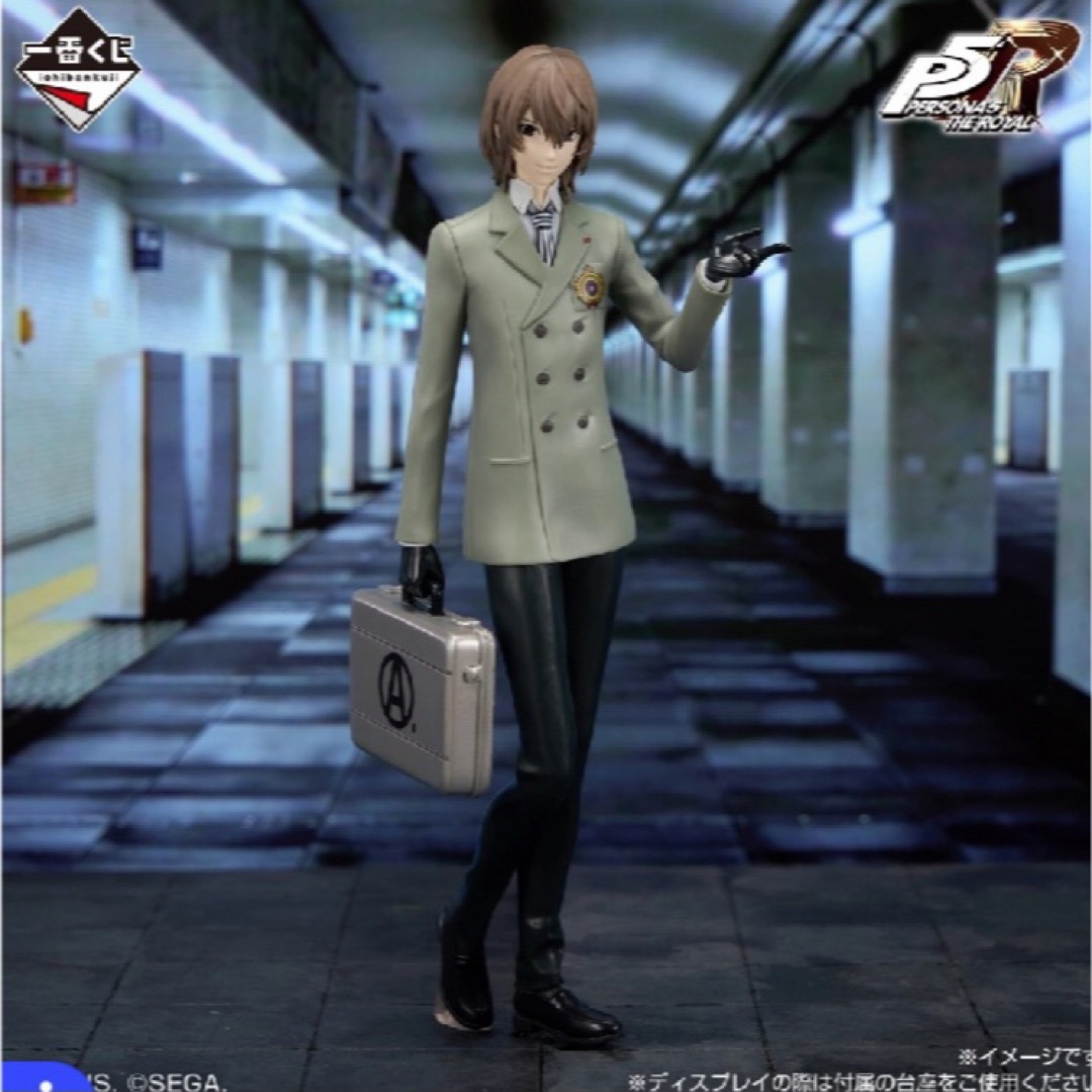 B賞 明智吾郎 フィギュア ペルソナ5 ザ・ロイヤル P5R 一番くじ 匿名