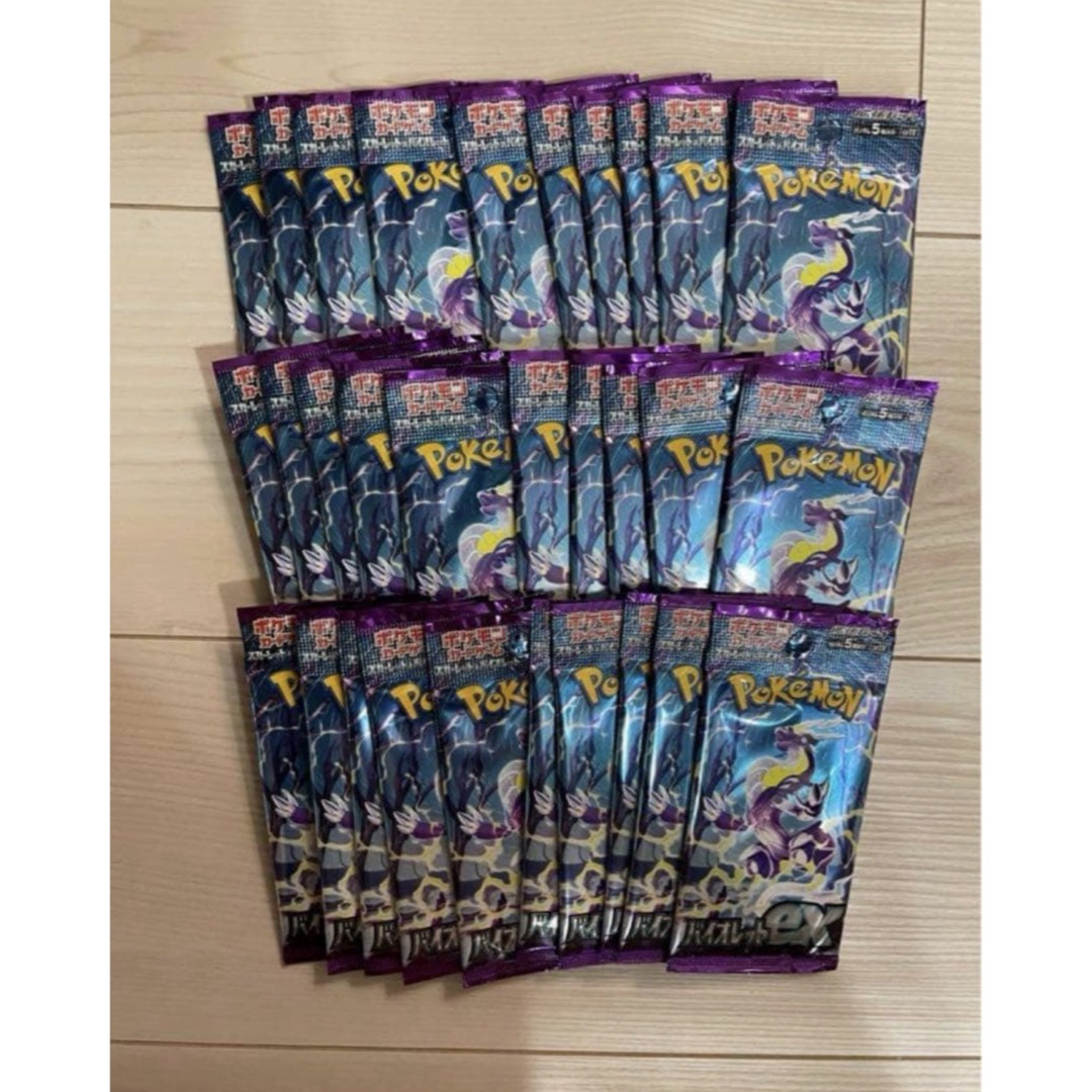 ポケモン - バイオレットex 30パック 新品未開封の通販 by kk