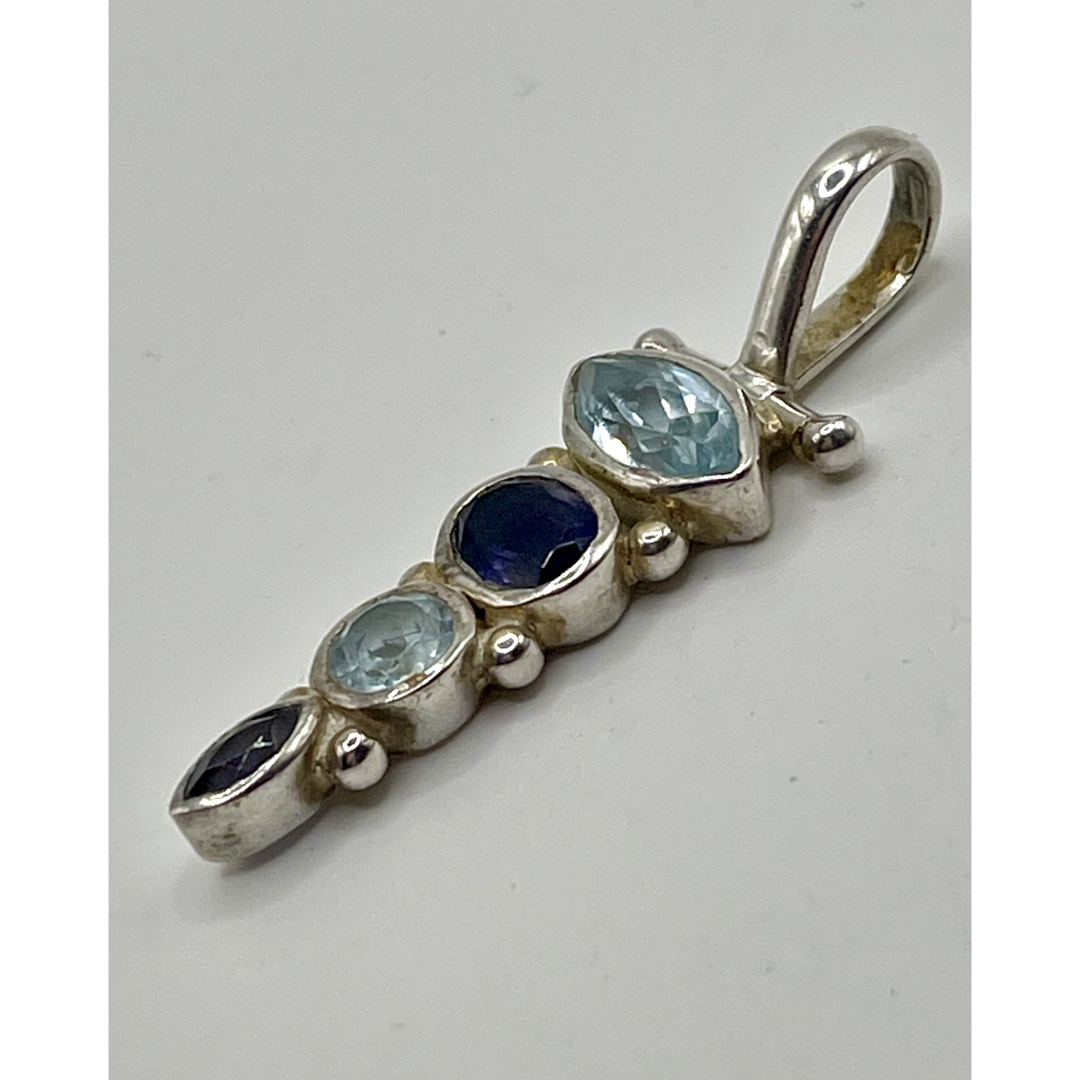 Shankari ジュエリー ペンダントヘッド アクアマリン、アメジストの