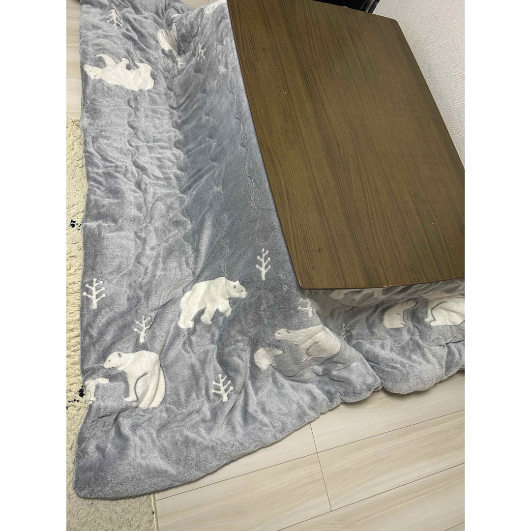 ニトリ - ニトリ こたつローテーブルN 105 MBR しろくまデザイン