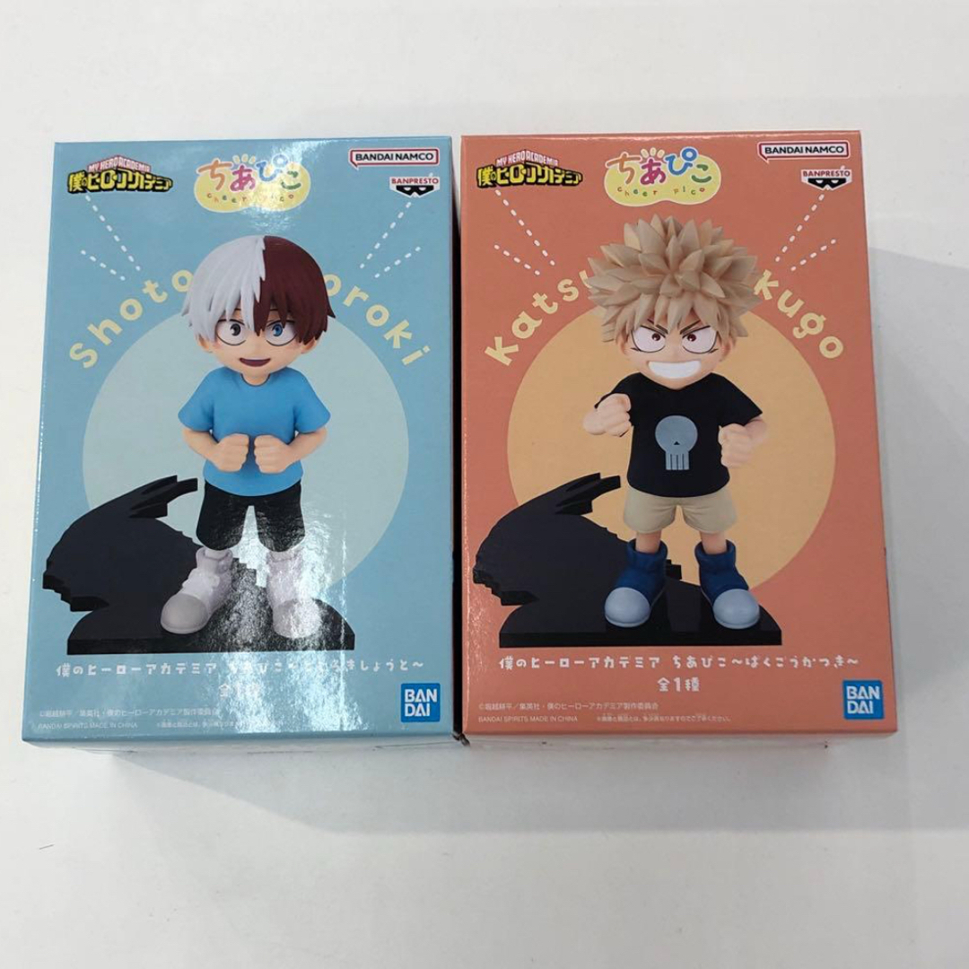 僕のヒーローアカデミア ちあぴこ 爆豪勝己 轟焦凍 4体セット 僕