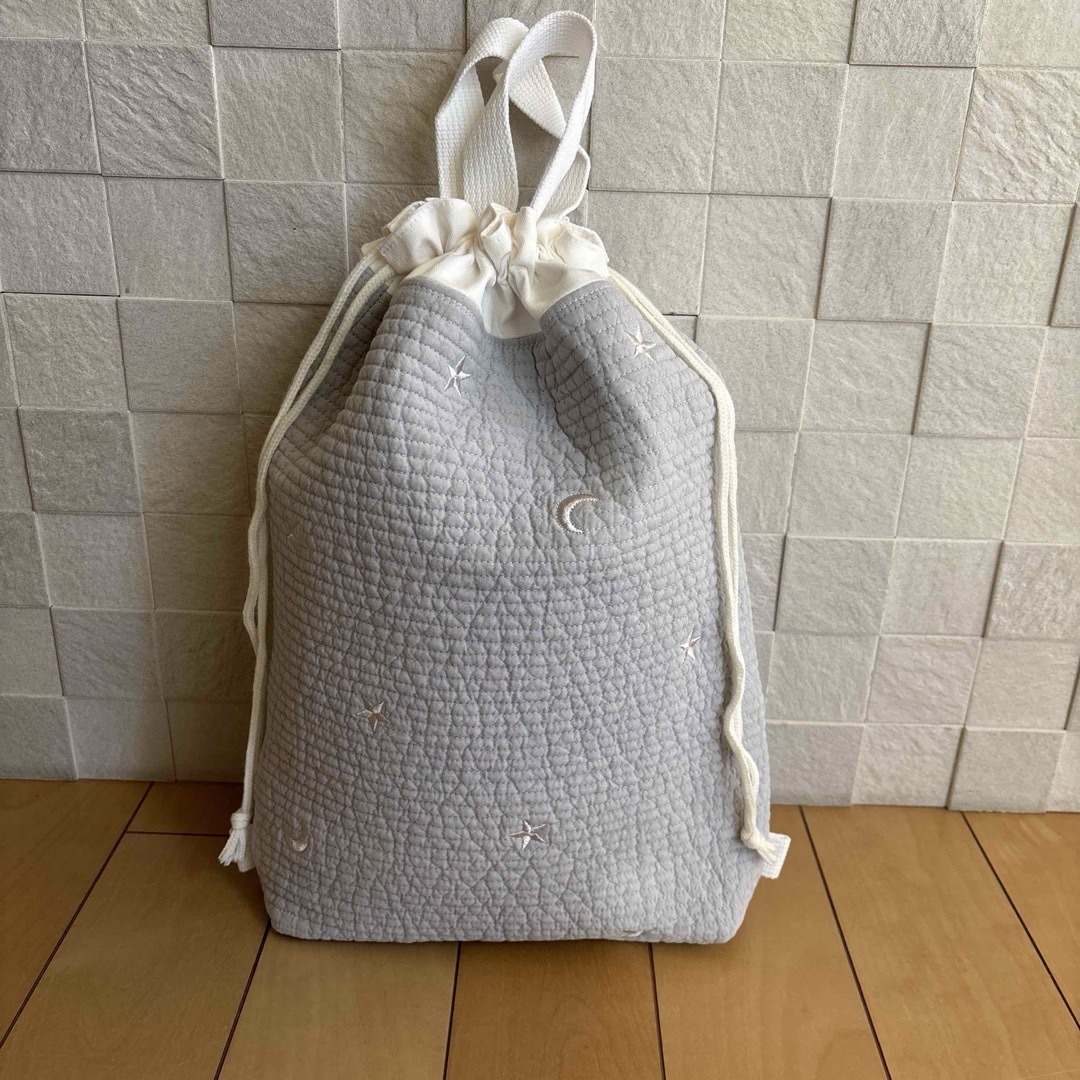 入園入学準備 5点セット ヌビ スター グレー ホワイト 韓国の通販 by