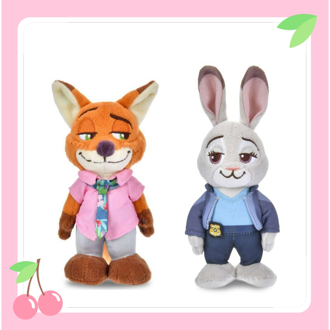 Disney - ニック＆ジュディ 顔厳選 ぬいぐるみ Disney stanDs