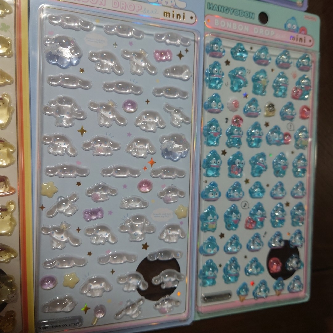 ボンボンドロップシールmini サンリオ8種類コンプリートセット