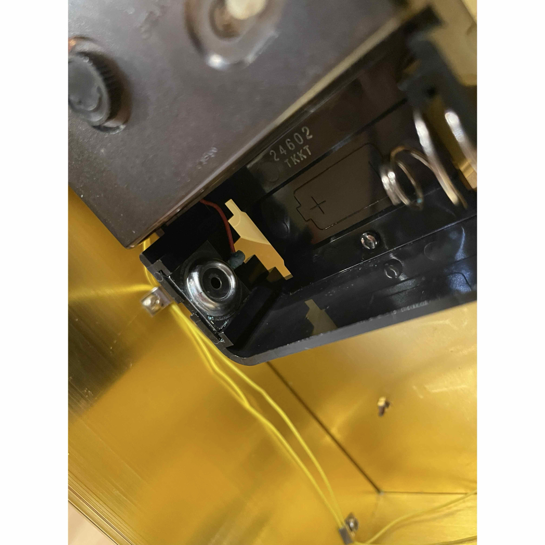 SEIKO - ジャンク品 SEIKO セイコー QUARTZ クオーツ QF724G 置時計の