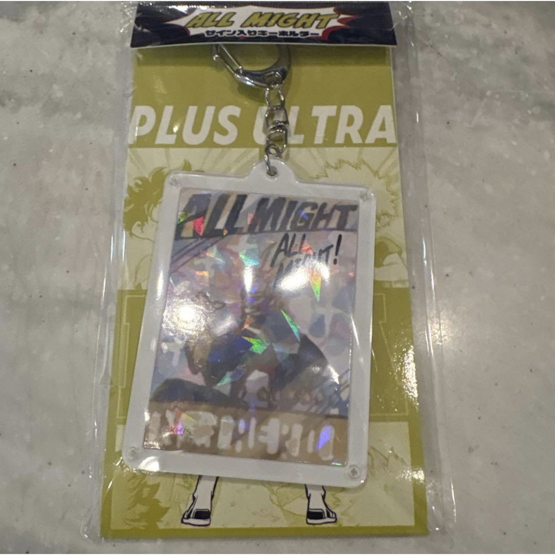 ヒロアカ 僕のヒーローアカデミア フェア オールマイトのサイン入り