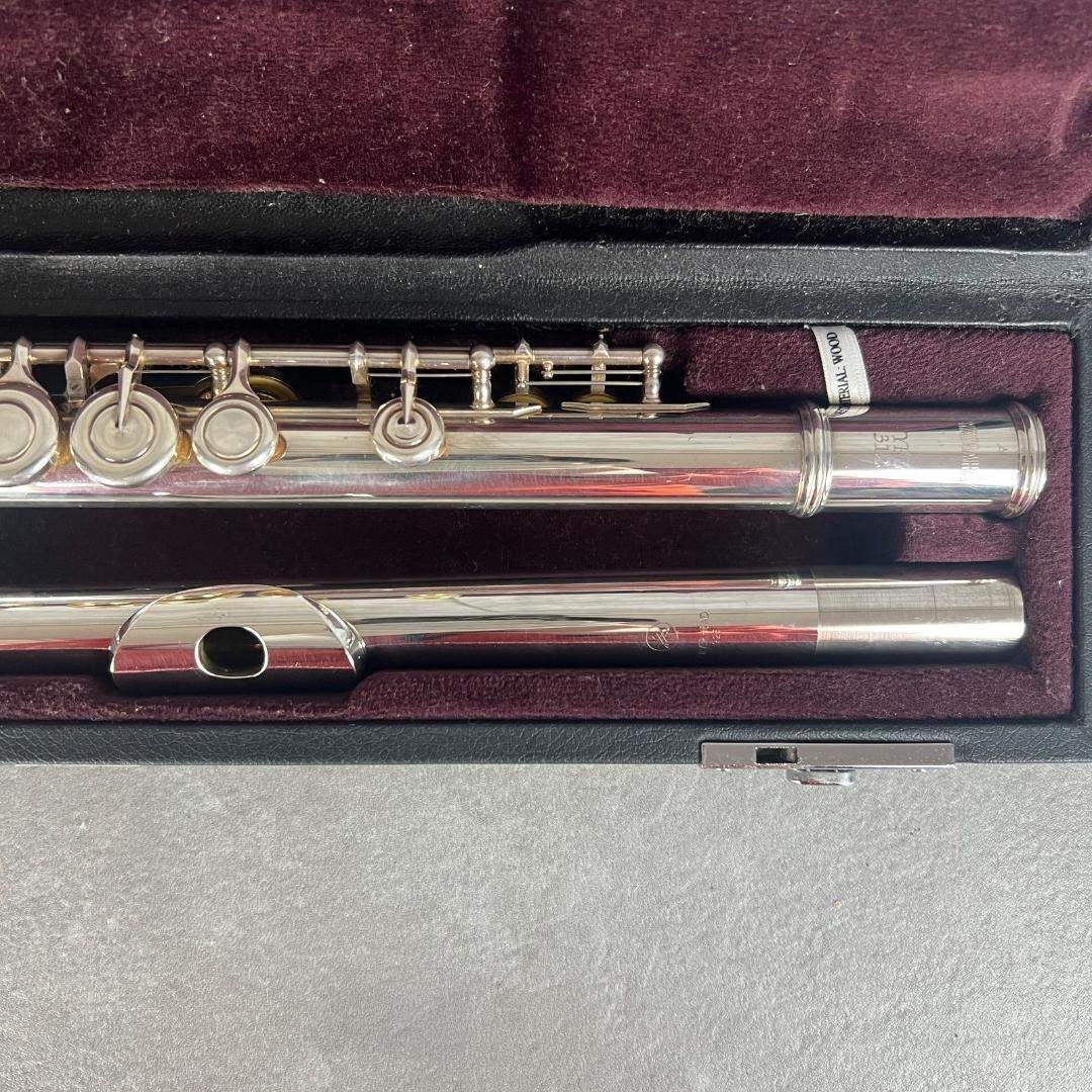 ヤマハ - 比較的美品 YAMAHA ヤマハ YFL-312 頭部管銀 SILVER Eメカの