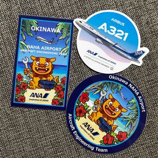 ANA(全日本空輸) - フライングホヌ ステッカー 大判の通販 by ホヌ