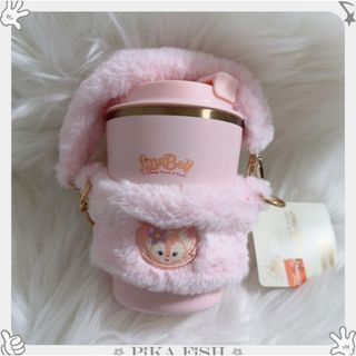 ダッフィー - 【最新】 リーナベル タンブラー ふわふわカバー 380ml