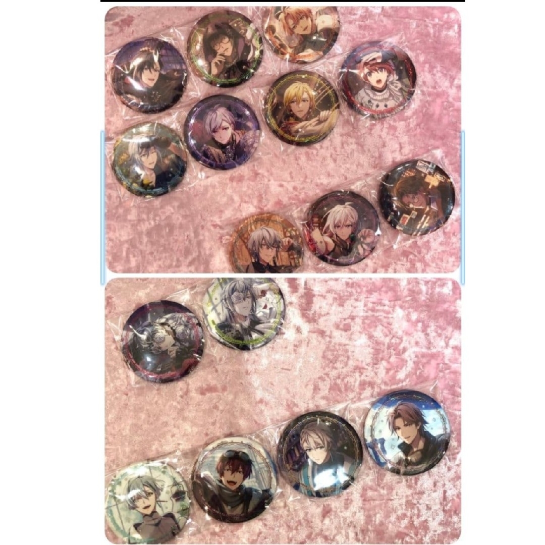 10♥棗巳波♥アイドリッシュセブン ホログラム缶バッジ Anniversaryの