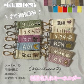 ハンドメイド ワッペン 名札 うさぎ×にんじん フェルトの通販 by