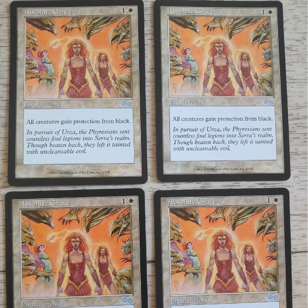 マジック：ザ・ギャザリング - ☆絶対の優雅 英語4枚の通販 by