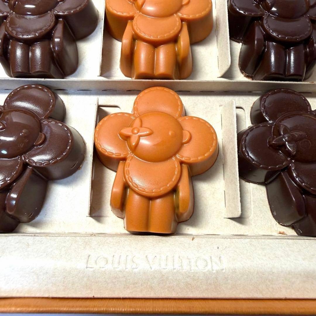 LOUIS VUITTON - ルイヴィトン チョコ MINI VIVIENNE 6個 パリ限定の