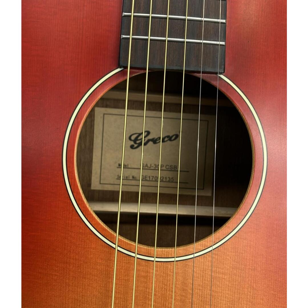 美品 グレコ アコースティックギター GAJ-30P Grecoの通販 by Rehello