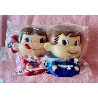不二家 - ペコちゃん&あっちゃん コラボ記念人形セットの通販 by ゆけ