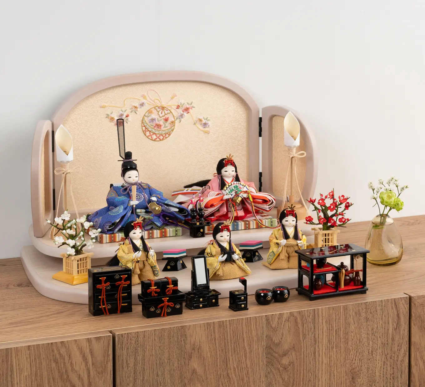 雛人形「雛道具 嫁入セット（小）」｜雛人形の通販 ふらここ
