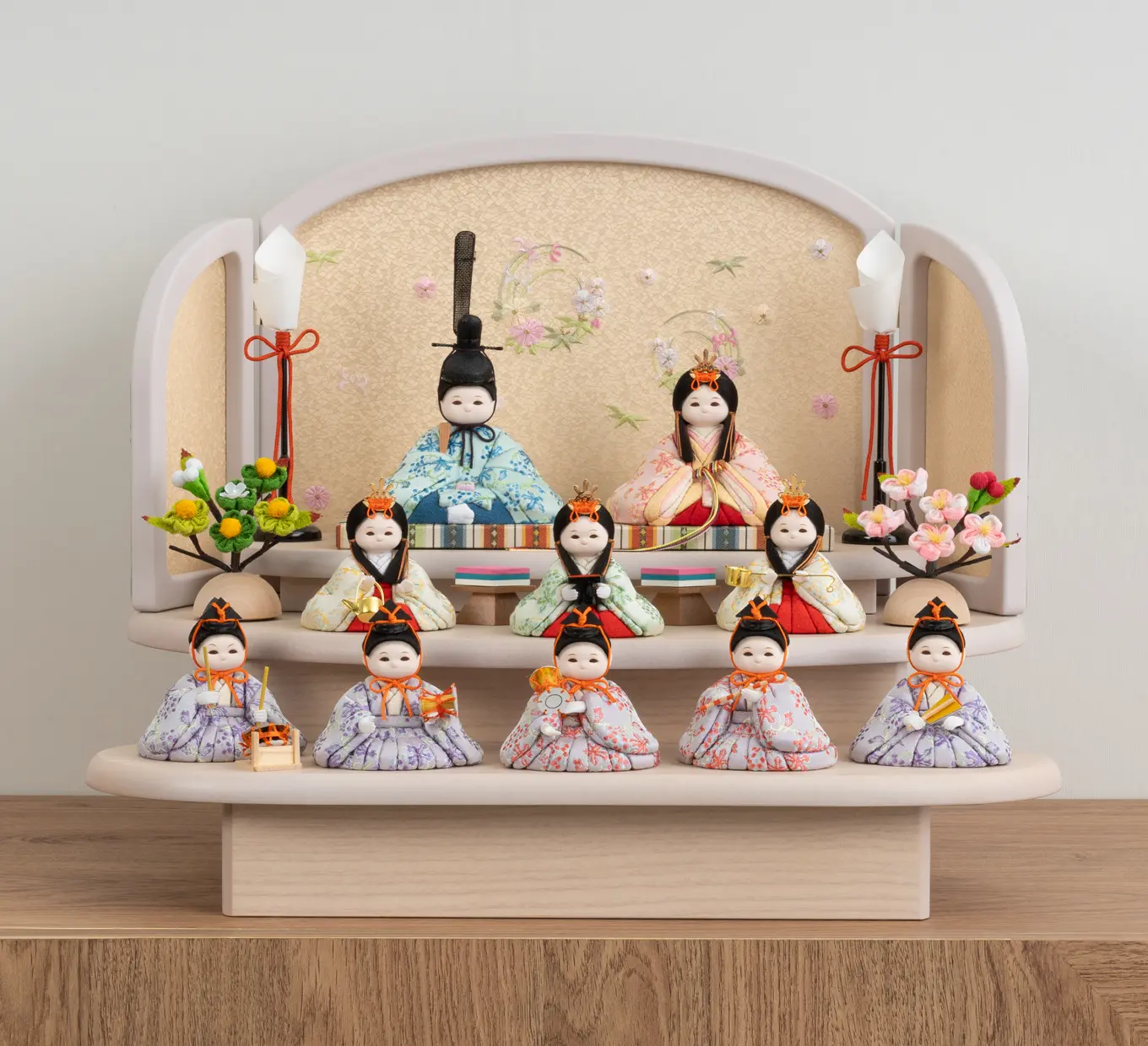雛人形「まいまい 華ぶどう」｜雛人形の通販 ふらここ