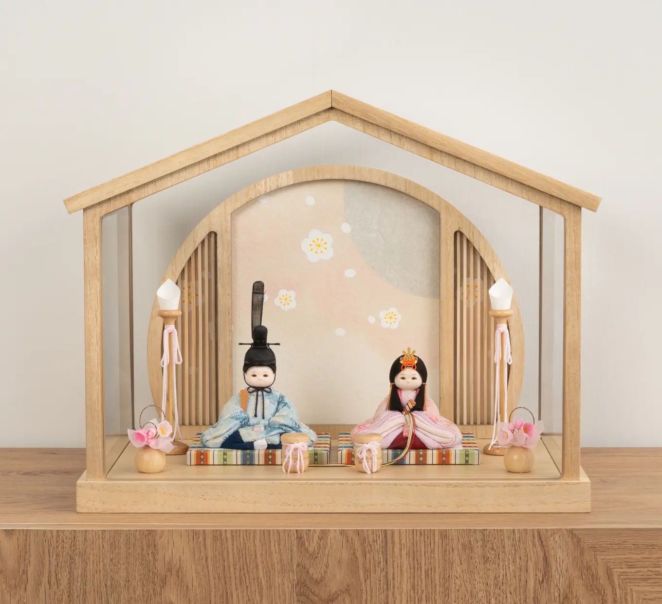 雛人形「まいまい 鳳凰の幸（組み立てケース入）」｜雛人形の通販 ふらここ