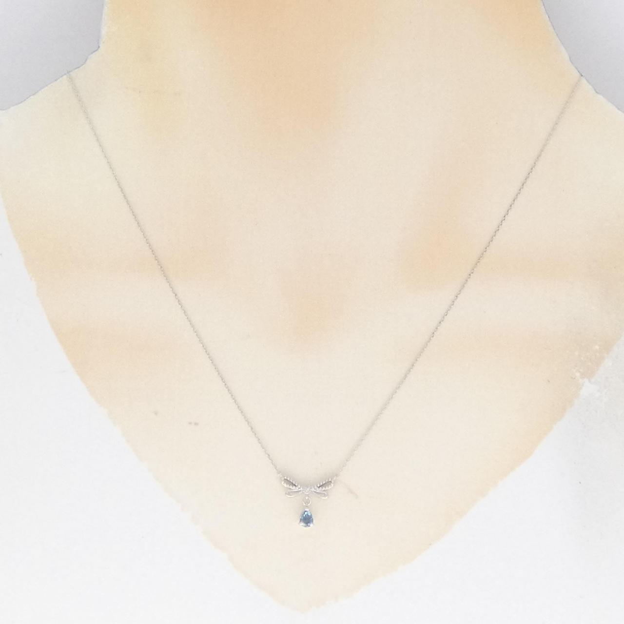 コメ兵｜【新品】K18WG ブルートパーズ ネックレス｜ジュエリー