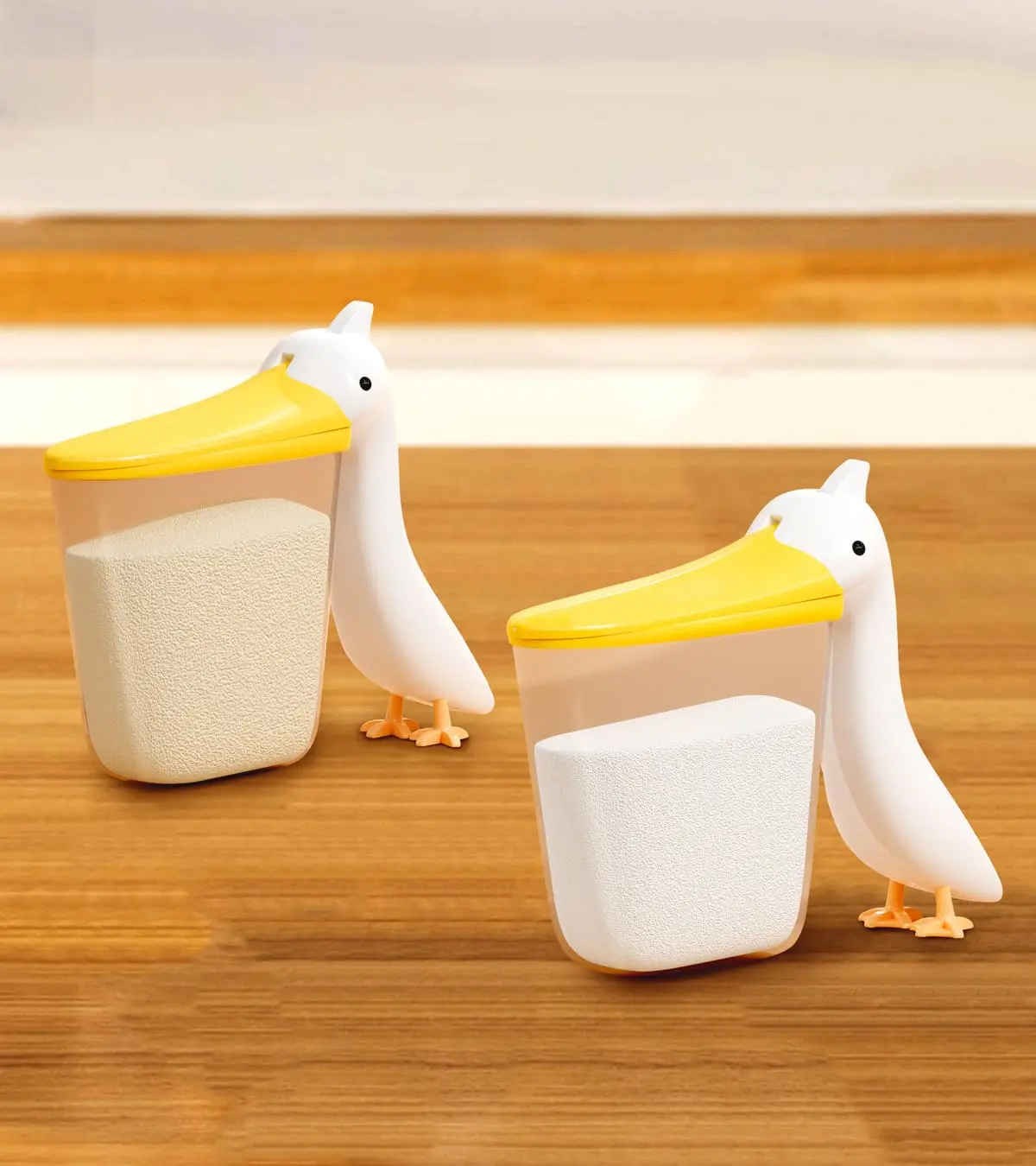 ペリカンの調味料入れ」が爆ポップ 使っても飾ってもナイスなアイデア