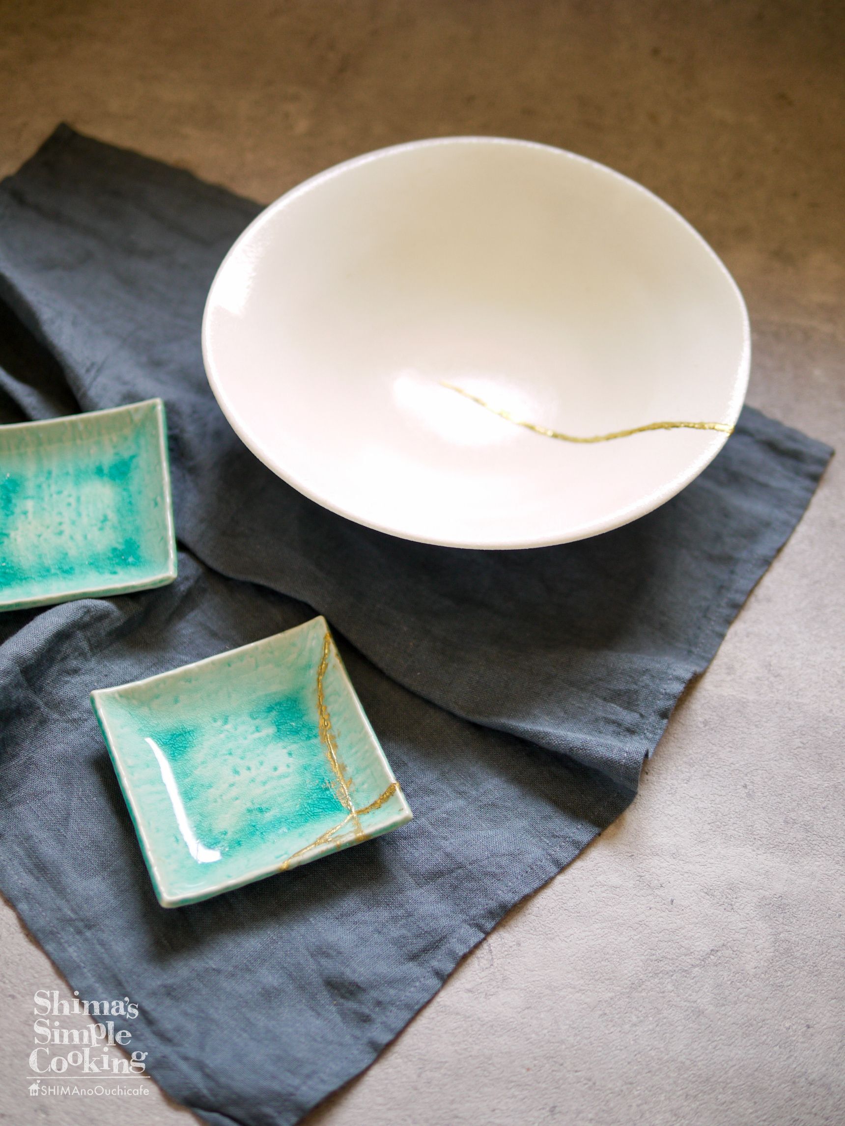 DIY】諦めないで！割れたお皿を修復【手軽にできるなんちゃって金継ぎ