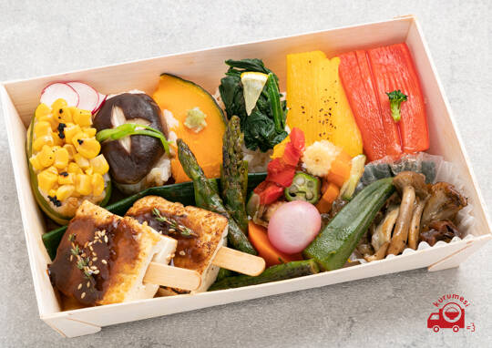 ヴィーガン】Vege寿司と豆腐田楽 1,296円｜Vege寿司 - くるめし弁当