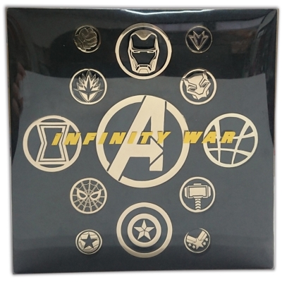 ピンバッジ13個セット / アベンジャーズ インフィニティ・ウォー