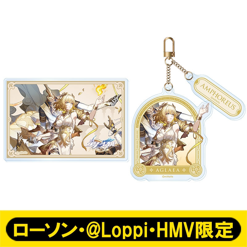 キャラセット（アグライア）アクリルバッジ/アクリルキーホルダー